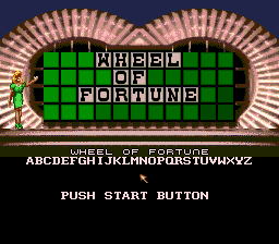 Заставка игры Wheel of Fortune